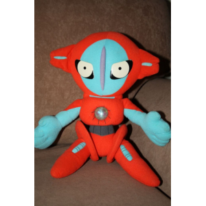 Officiële Pokemon knuffel Deoxys +/- 37cm banpresto UFO catcher